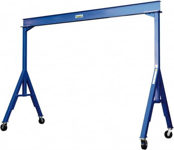 Vestil - 6,000 Lb Load Capacity, Steel Gantry Crane - 9-31/32' Span - Caliber Tooling