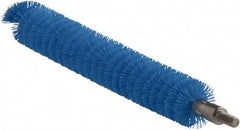 Vikan - 0.8" Diam Polyester Tube Brush - 7-1/2" OAL, 7" Head Length, Stainless Steel Handle - Caliber Tooling