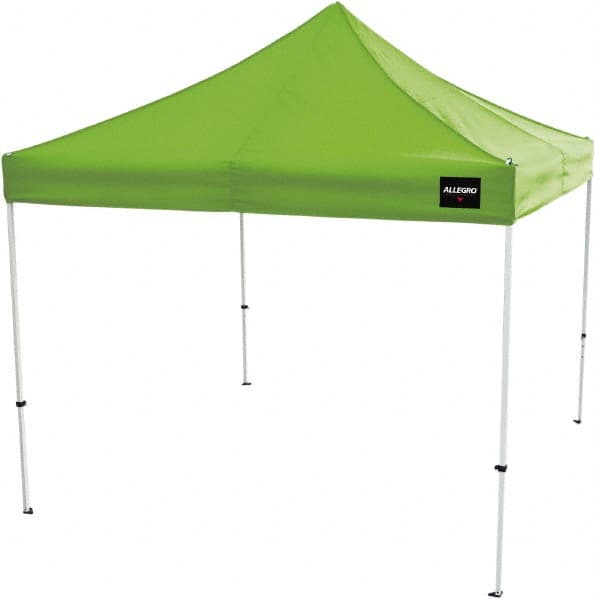 Allegro - Manhole Equipment & Accessories Type: Hi-Viz Green Utility Canopy Shelter - Caliber Tooling