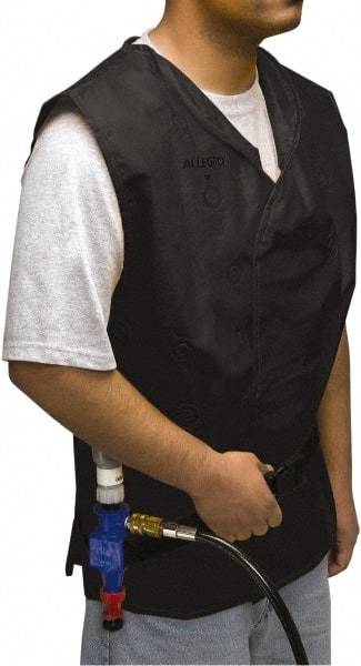 Allegro - Size XL, Black Cooling Vest - Hook & Loop Front, PVC - Caliber Tooling