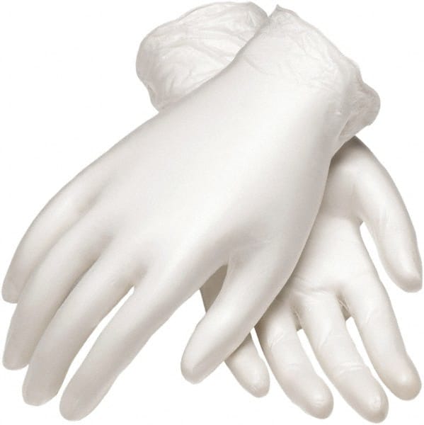 PIP - Size XL, 4 mil, Industrial Grade, Powdered Vinyl Disposable Gloves - Exact Industrial Supply