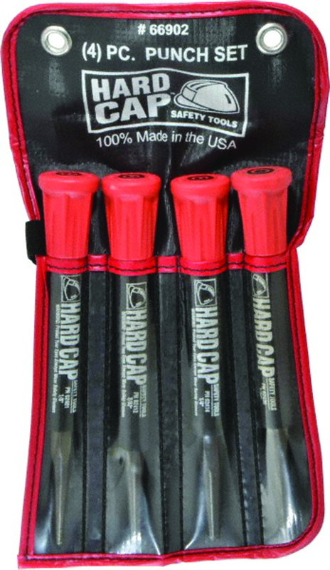 4 Piece Hardcap Punch Set - Caliber Tooling