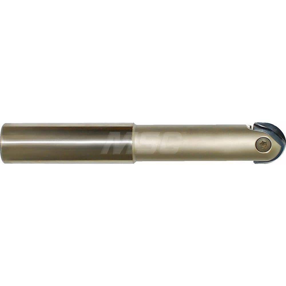 Indexable Ball Nose End Mills; Cutting Diameter (Decimal Inch): 1; Maximum Depth of Cut (Decimal Inch): 3.5625; Maximum Depth of Cut (Inch): 3-9/16; Shank Type: Straight Shank; Shank Diameter (Inch): 1; Toolholder Style: i-Xmill; Number of Ball Nose Inser