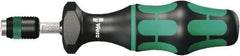 Wera - 1 Piece, 0.9 to 1.5 N/m, Adjustable Torque Limiting Screwdriver - 0.025" Drive - Caliber Tooling