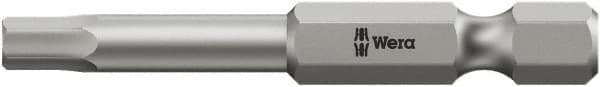 Wera - 7/64" Hex Bit - 1/4" Hex Drive, 3-1/2" OAL - Caliber Tooling