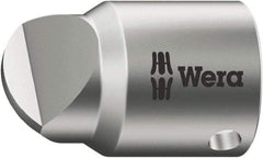 Wera - 1/4" Drive, #3 Point, Standard Slotted Screwdriver Socket - #3 Point - Caliber Tooling