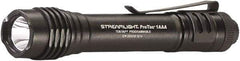 Streamlight - White LED Bulb, 70 Lumens, Industrial/Tactical Flashlight - Black Aluminum Body, 1 AAA Alkaline Battery Included - Caliber Tooling