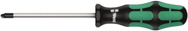 Wera - 3-1/8" Blade Length Tri-Point Screwdriver - Caliber Tooling