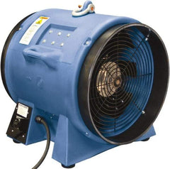 Schaefer Ventilation Equipment - 20" Inlet, Electric AC Ventilation Fan - 5 hp, 9,968 CFM, 440 Max Voltage Rating - Caliber Tooling