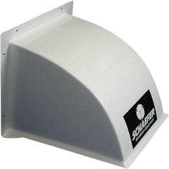 Schaefer Ventilation Equipment - Fan Weather Hood - For Exhaust Fans or Central Dust Collection Systems - Caliber Tooling