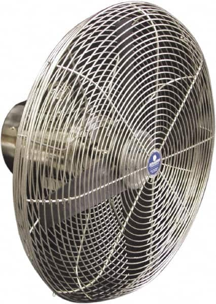 Schaefer Ventilation Equipment - 20" Blade, 1/3 hp, 5,040 CFM, Industrial Circulation Fan - Fan Head Only, 1 Speed - Caliber Tooling