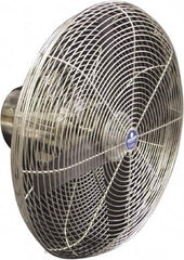 Schaefer Ventilation Equipment - 24" Blade, 1/2 hp, 7,010 CFM, Industrial Circulation Fan - Fan Head Only, 1 Speed - Caliber Tooling