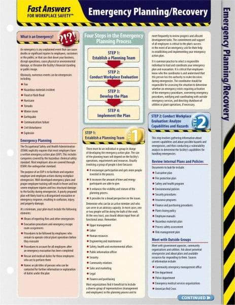 ComplyRight - Regulatory Compliance Hazmat, Spill Control & Right to Know Training Kit - English, 11" Wide x 17" High - Caliber Tooling