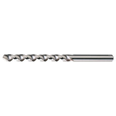 #55 RHS / RHC HSS 118 Degree Radial Point Fast Spiral Taper Length Drill - Bright