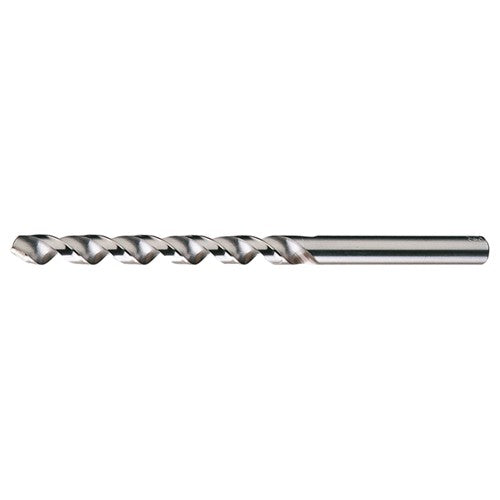 #46 RHS / RHC HSS 118 Degree Radial Point Fast Spiral Taper Length Drill - Bright