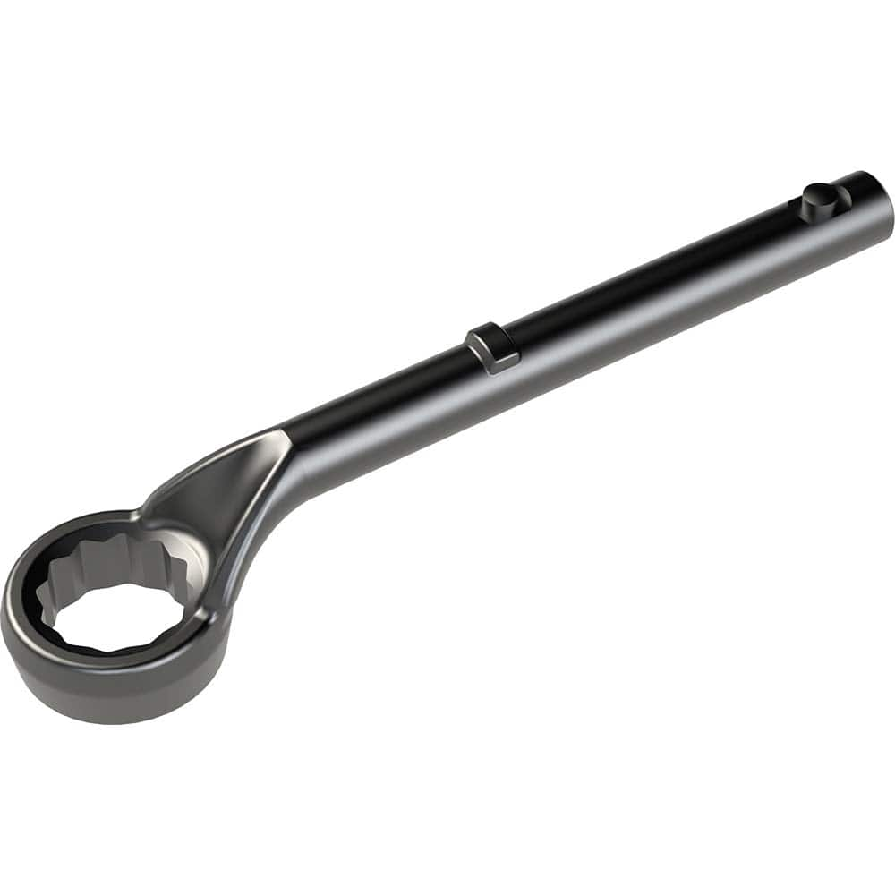 Petol - Box Wrenches; Wrench Type: Offset ; Tool Type: Straight Handle ; Size (Inch): 2-5/16 ; Number of Points: 12 ; Head Type: Single End ; Finish/Coating: Black Oxide - Exact Industrial Supply