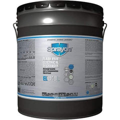 Sprayon - 5 Gallon Pail Electrical Grade Cleaner/Degreaser - 37,000 Volt Dielectric Strength, Nonflammable, Food Grade, Plastic Safe - Caliber Tooling