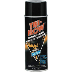 Tri-Flow - 11.25 oz Aerosol Synthetic High Temperature Grease - Translucent White, Food Grade & High Temperature, 400°F Max Temp, - Caliber Tooling