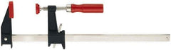 Bessey - 36" Capacity, 2-1/2" Throat Depth Cast Iron Bar Clamp - 600 Lb Clamping Pressure, 40" OAL - Caliber Tooling