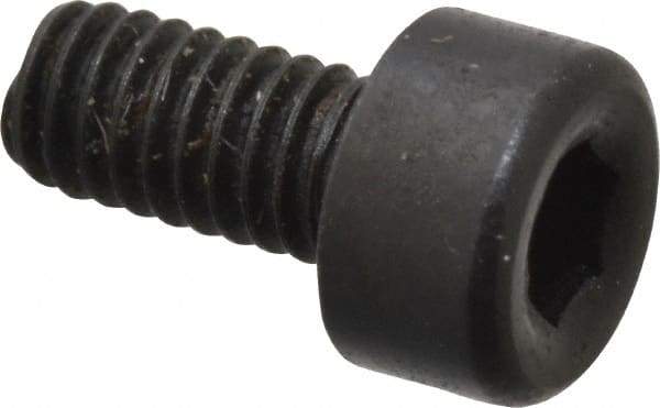 Holo-Krome - M2.5x0.45 Metric Coarse Hex Socket Drive, Socket Cap Screw - Grade 12.9 Alloy Steel, Black Oxide Finish, Fully Threaded, 5mm Length Under Head - Caliber Tooling