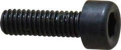 Holo-Krome - M2.5x0.45 Metric Coarse Hex Socket Drive, Socket Cap Screw - Grade 12.9 Alloy Steel, Black Oxide Finish, Fully Threaded, 8mm Length Under Head - Caliber Tooling