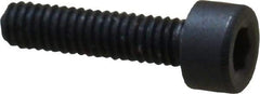 Holo-Krome - M2.5x0.45 Metric Coarse Hex Socket Drive, Socket Cap Screw - Grade 12.9 Alloy Steel, Black Oxide Finish, Fully Threaded, 10mm Length Under Head - Caliber Tooling