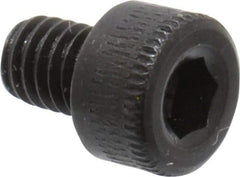 Holo-Krome - M4x0.70 Metric Coarse Hex Socket Drive, Socket Cap Screw - Grade 12.9 Alloy Steel, Black Oxide Finish, Fully Threaded, 5mm Length Under Head - Caliber Tooling