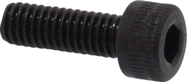 Holo-Krome - M4x0.70 Metric Coarse Hex Socket Drive, Socket Cap Screw - Grade 12.9 Alloy Steel, Black Oxide Finish, Fully Threaded, 12mm Length Under Head - Caliber Tooling