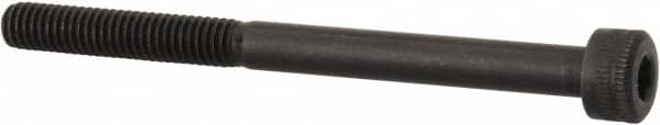 Holo-Krome - M4x0.70 Metric Coarse Hex Socket Drive, Socket Cap Screw - Grade 12.9 Alloy Steel, Black Oxide Finish, Partially Threaded, 50mm Length Under Head - Caliber Tooling