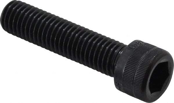 Holo-Krome - M12x1.75 Metric Coarse Hex Socket Drive, Socket Cap Screw - Grade 12.9 Alloy Steel, Black Oxide Finish, Fully Threaded, 50mm Length Under Head - Caliber Tooling