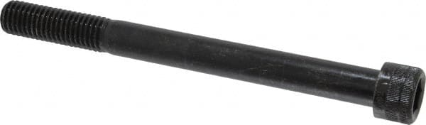 Holo-Krome - M12x1.75 Metric Coarse Hex Socket Drive, Socket Cap Screw - Grade 12.9 Alloy Steel, Black Oxide Finish, Partially Threaded, 130mm Length Under Head - Caliber Tooling