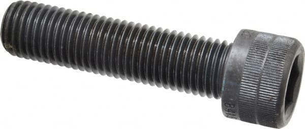 Holo-Krome - M20x2.50 Metric Coarse Hex Socket Drive, Socket Cap Screw - Grade 12.9 Alloy Steel, Black Oxide Finish, Partially Threaded, 80mm Length Under Head - Caliber Tooling