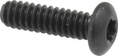 Camcar - #6-32 UNC Torx Plus Drive, Button Screw - Alloy Steel, Black Oxide Finish, Fully Threaded, 1/2" Length Under Head - Caliber Tooling