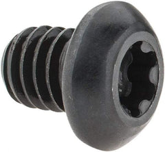 Camcar - 5/16-18 UNC Torx Plus Drive, Button Screw - Alloy Steel, Black Oxide Finish, Fully Threaded, 3/8" Length Under Head - Caliber Tooling