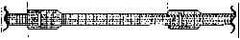 VELCRO Brand - 675 Piece 1" Wide x 8" Piece Length, Self Fastening Tie/Strap Hook & Loop Strap - Perforated/Pieces Roll, Black - Caliber Tooling