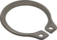 Rotor Clip - 0.468" Groove Diam, 1/2" Shaft Diam, Zinc-Plated Stainless Steel, Snap External Retaining Rings - 0.039" Groove Width, 0.016" Groove Depth, 0.035" Ring Thickness, Grade 15-7 Grade 632 - Caliber Tooling