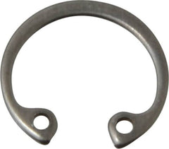 Rotor Clip - 0.025" Thick, Stainless Steel Snap Internal Retaining Ring - 0.029" Groove Width, 0.012" Groove Depth, 0.461" Groove Diam, Grade 15-7 Grade 632 - Caliber Tooling