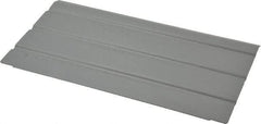 Vidmar - Tool Box Steel Drawer Divider - 7-1/2" Wide x 7-7/8" Deep x 4-1/2" High, Gray, For Vidmar Cabinets - Caliber Tooling