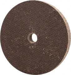 Cratex - 2" Diam x 1/4" Hole x 1/4" Thick, 54 Grit Surface Grinding Wheel - Aluminum Oxide, Type 1, Coarse Grade, 27,120 Max RPM, No Recess - Caliber Tooling