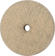 Cratex - 1" Diam x 1/8" Hole x 1/8" Thick, 120 Grit Surface Grinding Wheel - Aluminum Oxide, Type 1, Fine Grade, 36,290 Max RPM, No Recess - Caliber Tooling