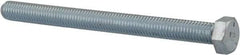 Value Collection - 1/2-13 UNC, 6" Length Under Head Hex Head Cap Screw - Fully Threaded, Grade 5 Steel, Zinc-Plated Finish, 3/4" Hex - Caliber Tooling