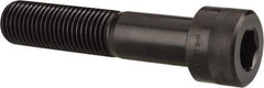 Holo-Krome - 1-1/4 - 7 UNC Hex Socket Drive, Socket Cap Screw - Alloy Steel, Black Oxide Finish, Partially Threaded, 6" Length Under Head - Caliber Tooling