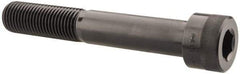 Holo-Krome - 1-1/4 - 7 UNC Hex Socket Drive, Socket Cap Screw - Alloy Steel, Black Oxide Finish, Partially Threaded, 8" Length Under Head - Caliber Tooling