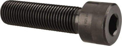 Holo-Krome - 1-1/2 - 6 UNC Hex Socket Drive, Socket Cap Screw - Alloy Steel, Black Oxide Finish, Partially Threaded, 5-1/2" Length Under Head - Caliber Tooling