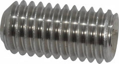 Value Collection - 1/2-13 UNC, 1" OAL, Cup Point Set Screw - Grade 18-8 Stainless Steel, 1/4" Key - Caliber Tooling