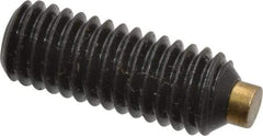 Made in USA - 3/8-16 UNC, 1" Length of Thread, Soft Tip Point Set Screw - Grade 8 Alloy Steel - Caliber Tooling