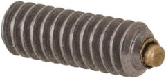 Made in USA - #2-56 UNC, 1/4" Length of Thread, Soft Tip Point Set Screw - Grade 18-8 Stainless Steel - Caliber Tooling