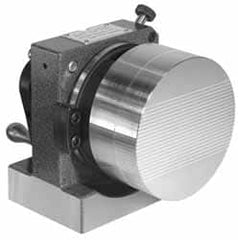 Harig - 4" Chuck Diam, Magnetic Chuck - Use with Grind-All No. 1 V-Block Grinding Fixtures - Caliber Tooling