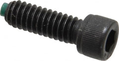 Made in USA - 1/4-20 UNC Hex Socket Drive, Socket Cap Screw - Alloy Steel, Black Oxide Finish, Fully Threaded, 3/4" Length Under Head - Caliber Tooling