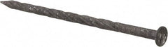 Value Collection - 12D, 10 Gauge, 3-1/4" OAL Decking Nails - Fluted Shank, Grade 2 Steel, Uncoated - Caliber Tooling